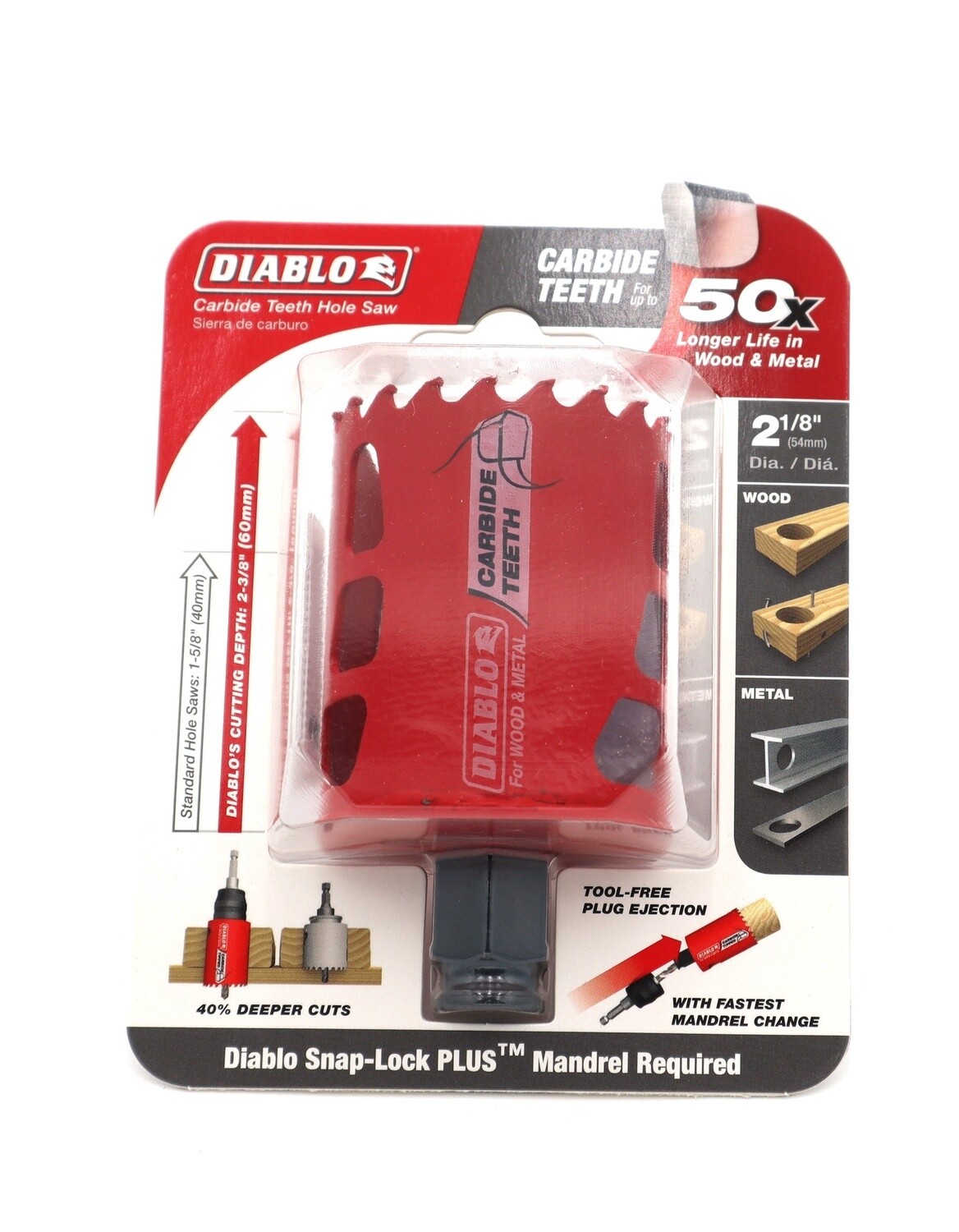 2-1/8 Holesaw