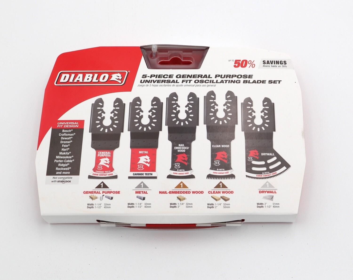 Oscillating Blade Set (5PC)