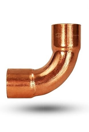 1/2 Copper Long 90