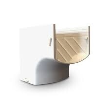 4" Line Hide Internal 90