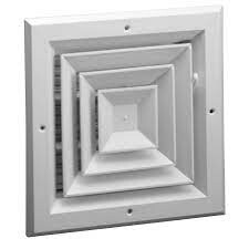 8x8 4-Way Square Ceiling Diffuser