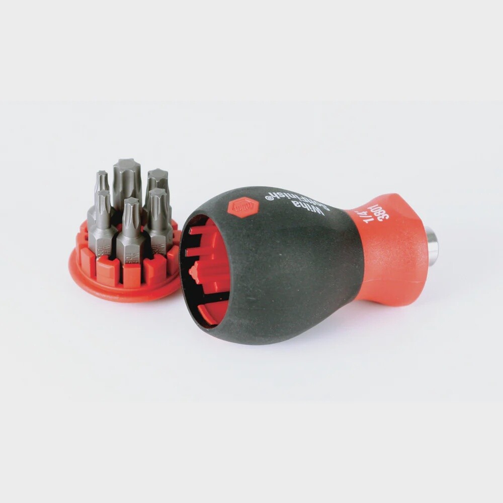 7 Piece SoftFinish Stubby Bit Holder Set