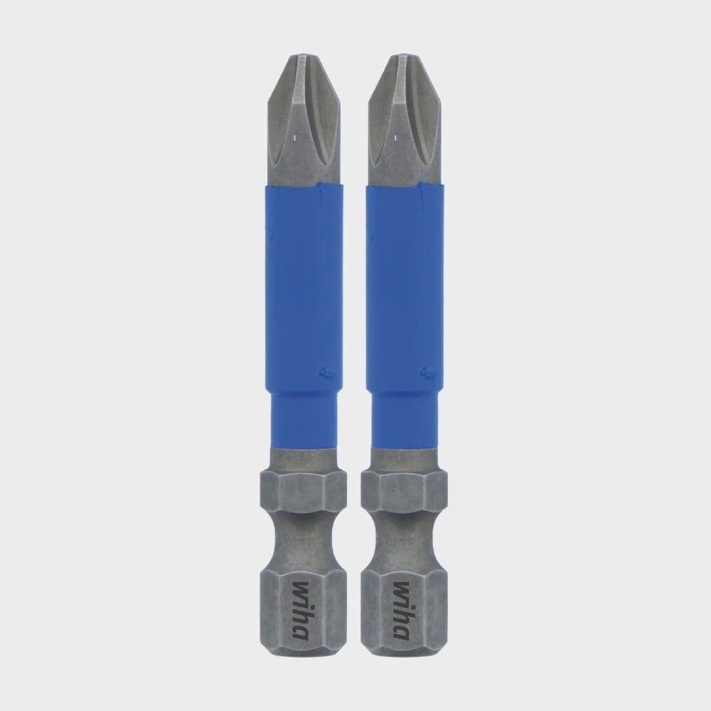 TerminatorBlue Impact Bit Phillips #2 - 2 Inch - 2 Pack