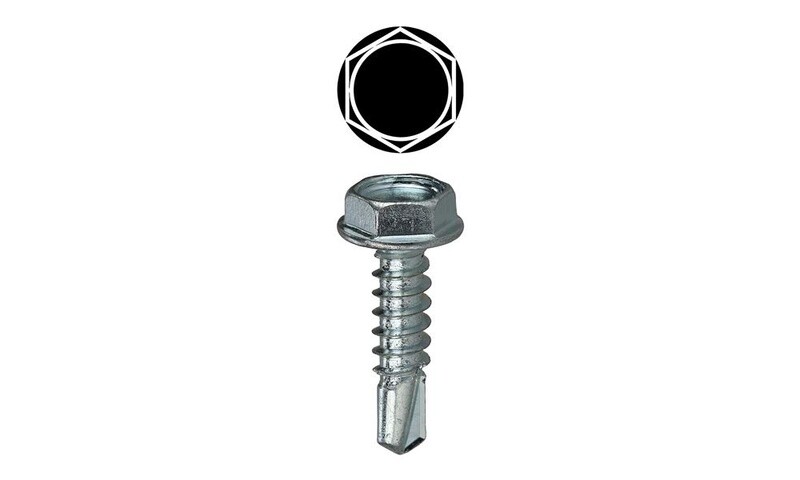 #10 x 3/4'' Hex Washer Head Self Drilling Screw