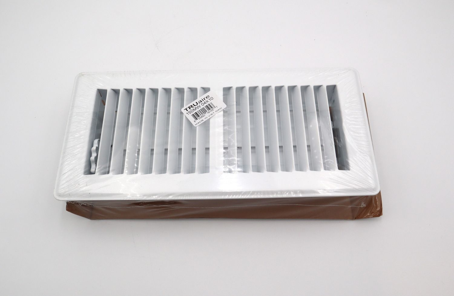 4x12 White Floor Register