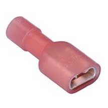 Female Disconnects, Red (25ct)