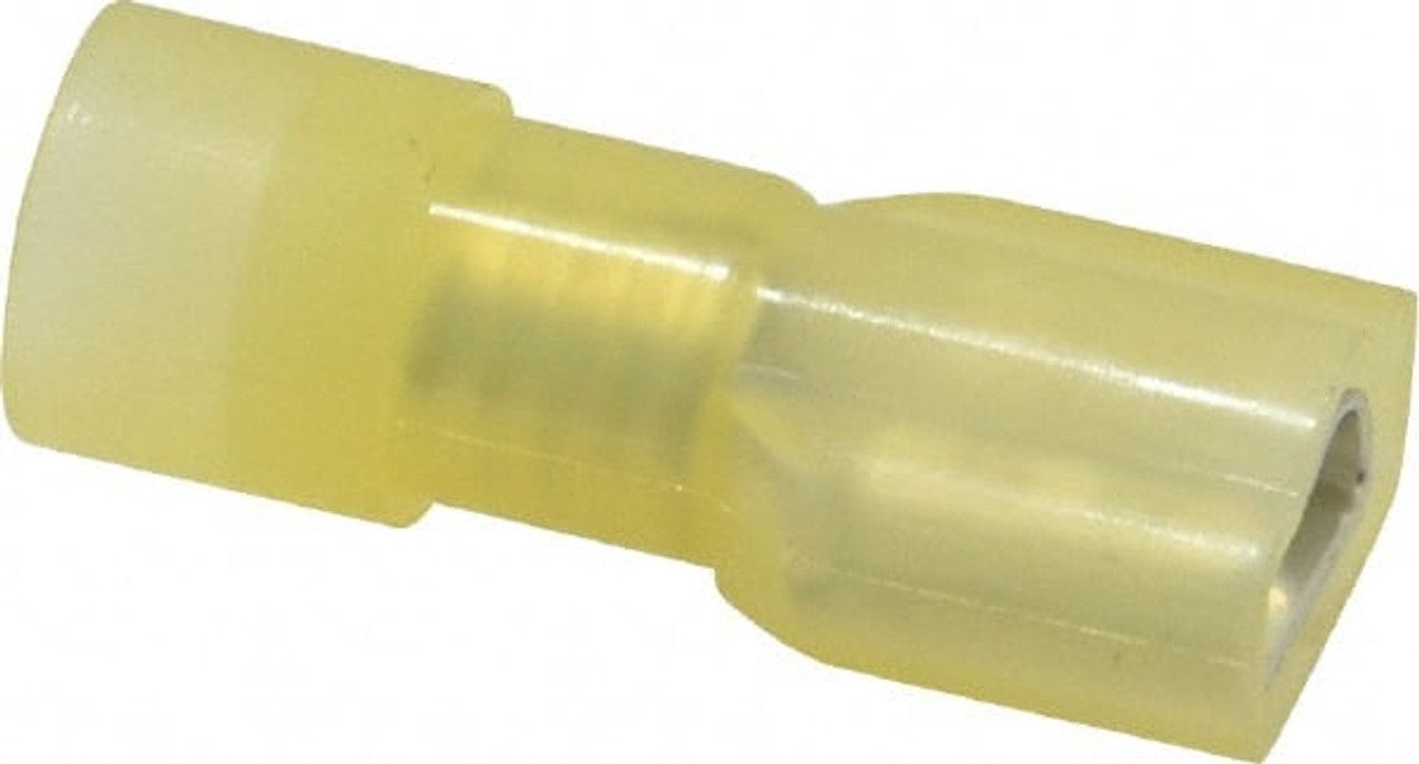 Female Disconnects, Yellow, 12-10 AWG 25pk