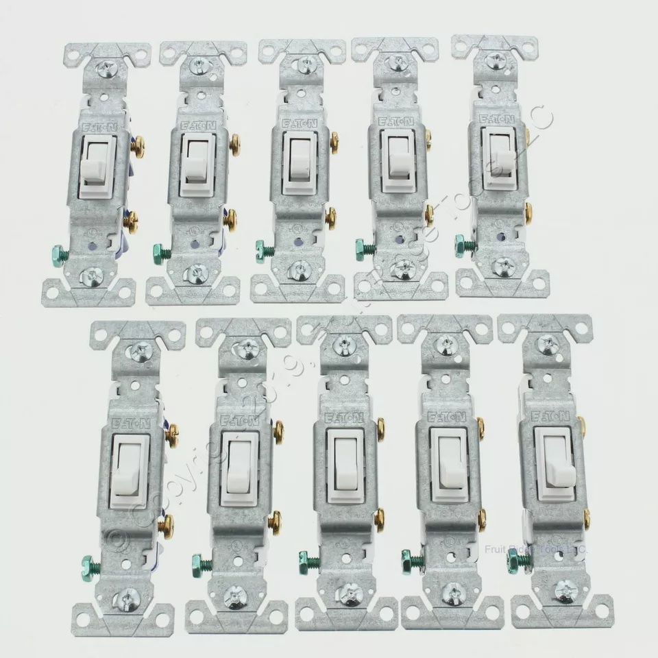 1301-7W Toggle Switch 10 Pack