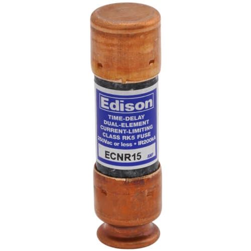 ECNR15 - 15 Amp Dual Element Time-Delay Class RK5 Fuse (250V)