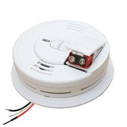 Kidde(i12060) 120V AC/DC Wire-In Ionization "FIREX" Smoke Alarm with 9V Battery Back Up