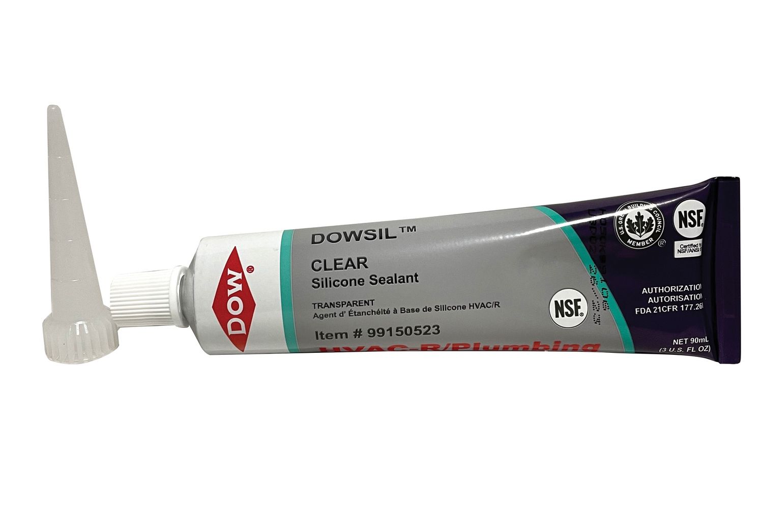 Clear Silicone 2.8oz