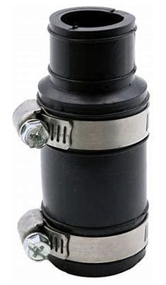 Dishwasher Drain Connector, 1/2 x 3/4 in, PVC