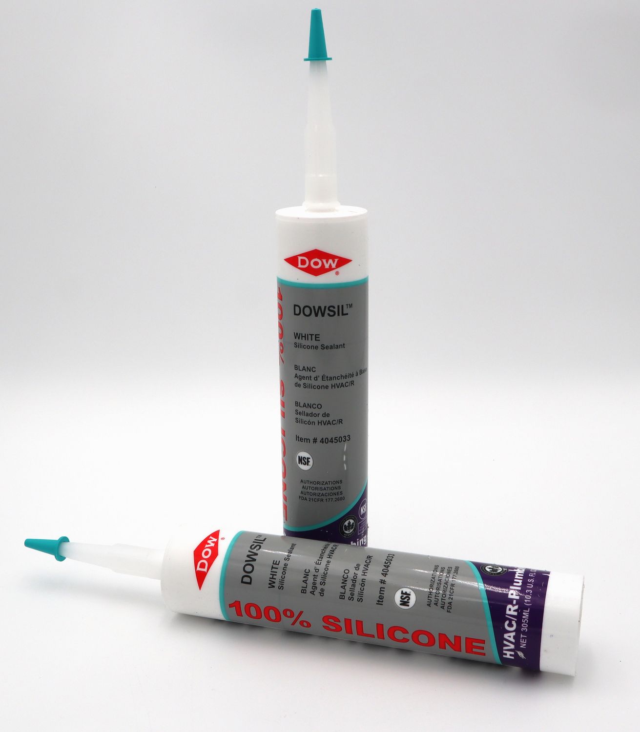DOW  Silicone Sealant: White, 10 oz