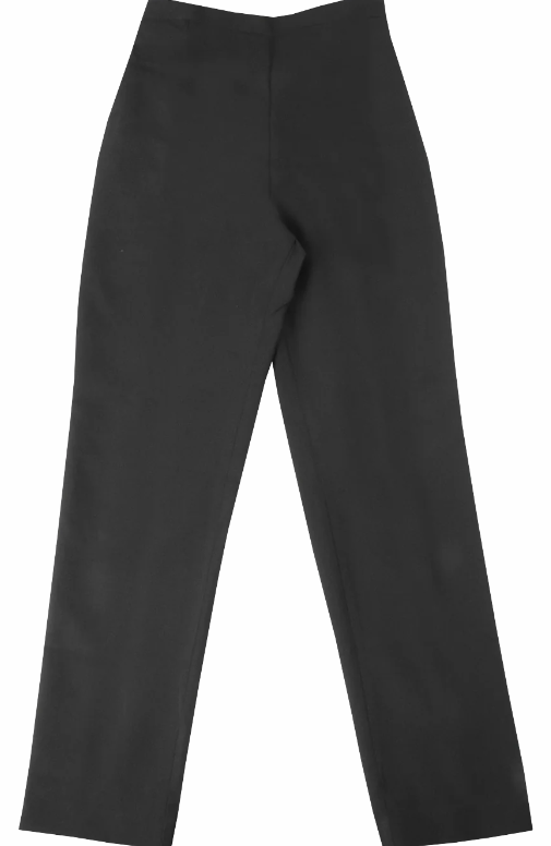 Girls School Slax - Black