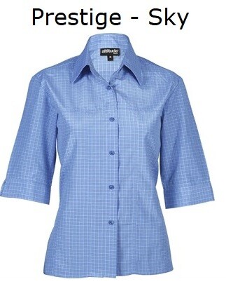 Clearance Sale - Ladies Shirt 8 - 3/4 Sleeve - 2XL