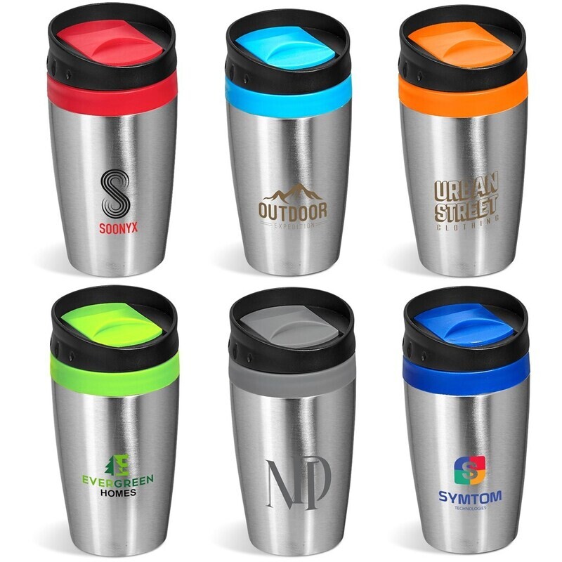 Altitude Vienna Stainless Steel &amp; Plastic Double-Wall Tumbler - 300ml