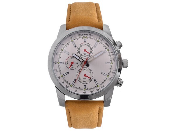 Mens Sporty PU Watch