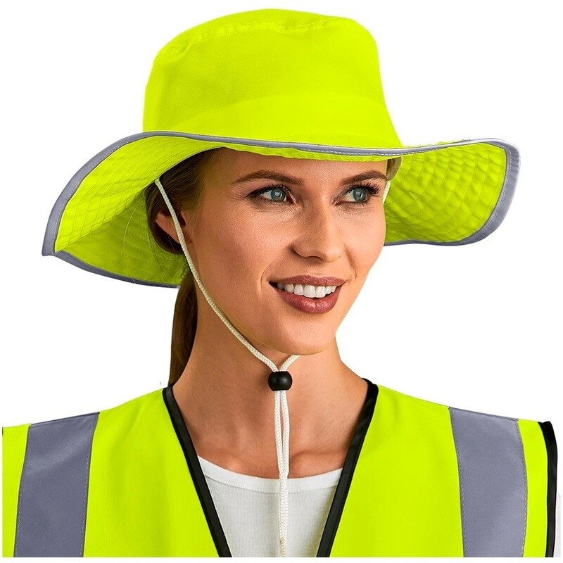 Hi-Viz Reflective Roadside Hat