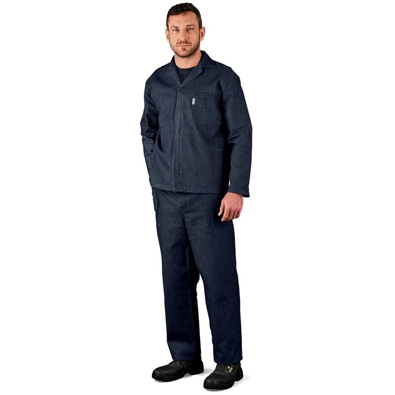 Vintage 100% Cotton Denim Conti Suit - Unisex