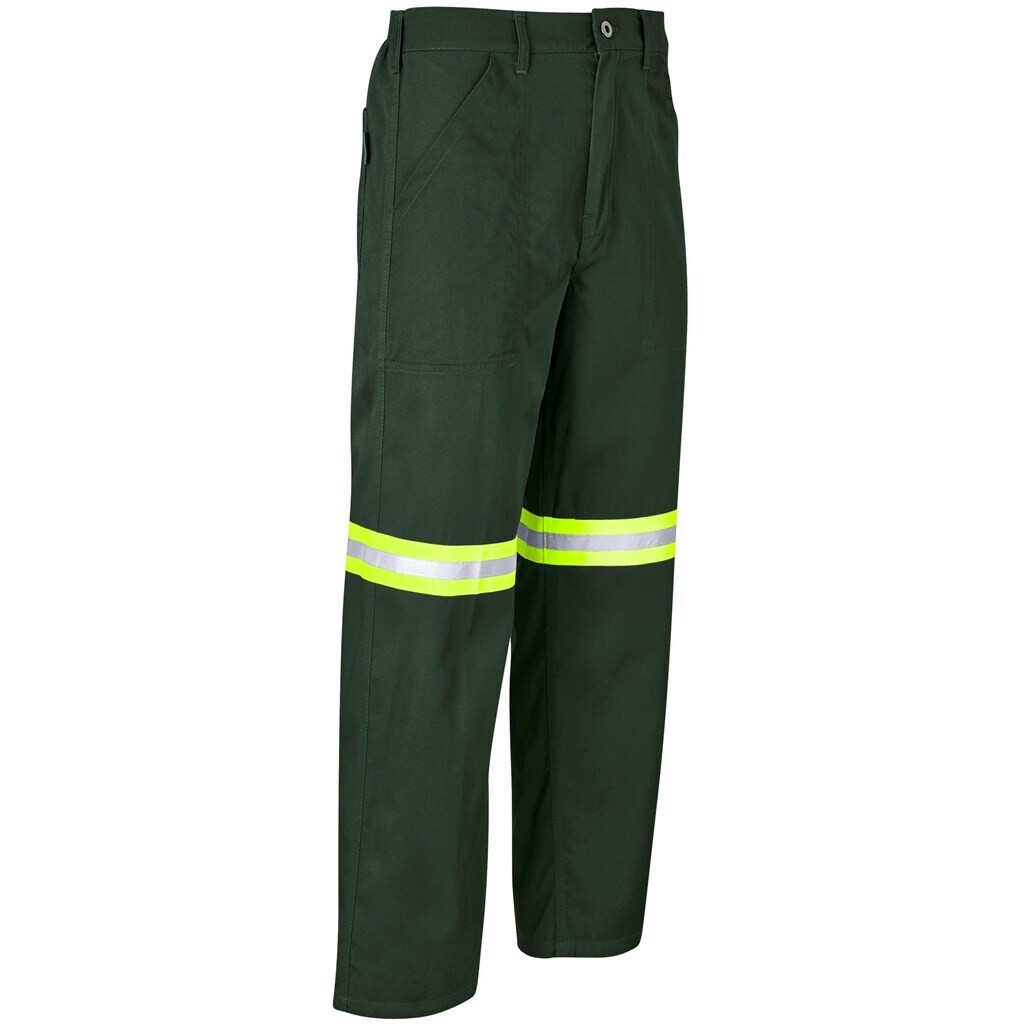 Site Premium Polycotton Pants - Reflective Legs - Yellow Tape - Unisex