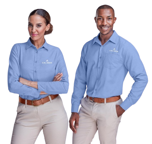 Long Sleeve Oxford Shirt - Ladies &amp; Mens