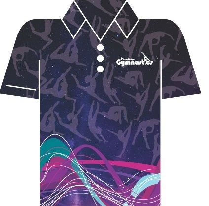 Kuruman Gymnastics Golf Shirt - Sublimated