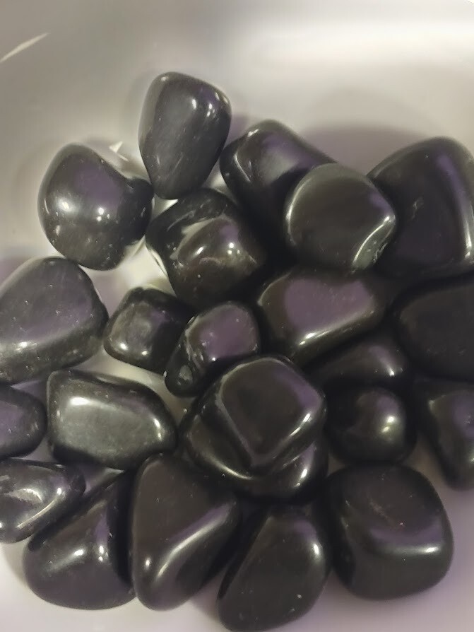 Black Agate/Tumbled/small