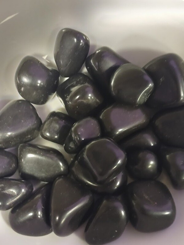 Black Agate/Tumbled/small