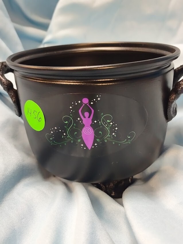 Metal Cauldron Goddess Print