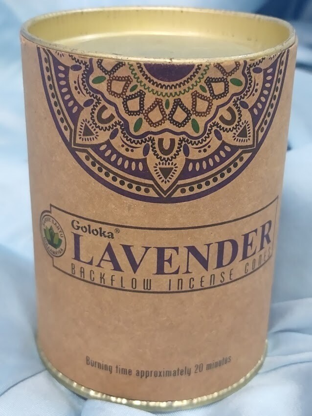 Goloka Backflow Cones-Lavender