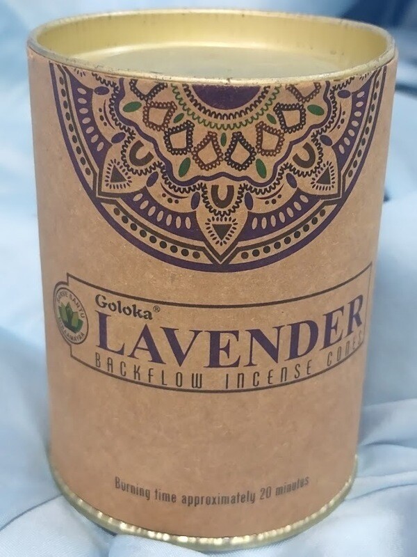 Goloka Backflow Cones-Lavender