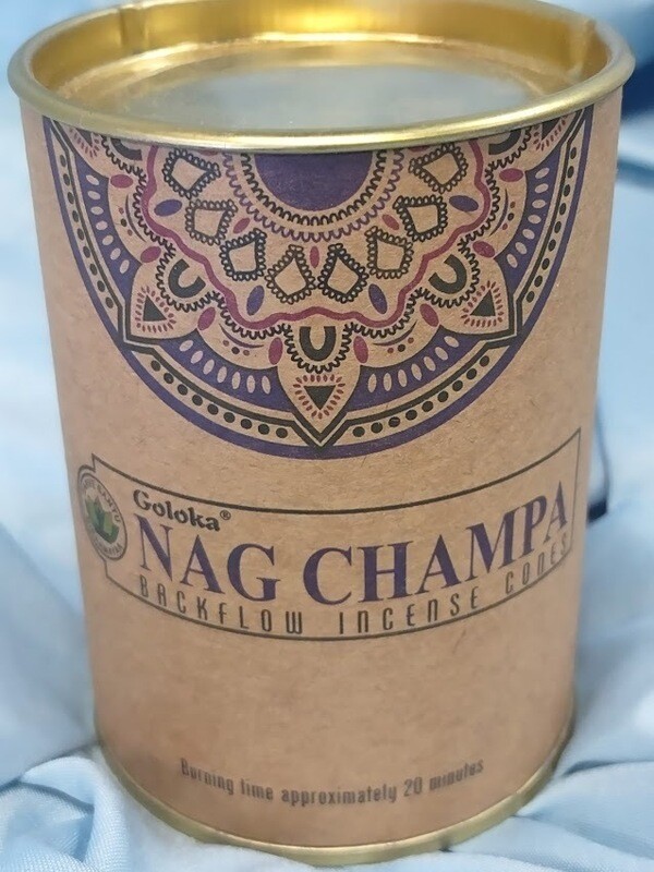 Goloka Backflow Cones-Nag Champa
