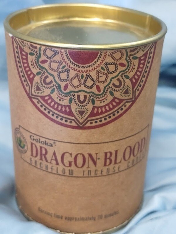 Goloka Backflow Cones-Dragons Blood