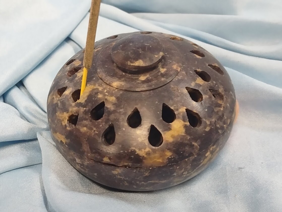Soapstone Incense/Charcoal Burner