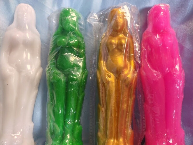 Female Candle Green