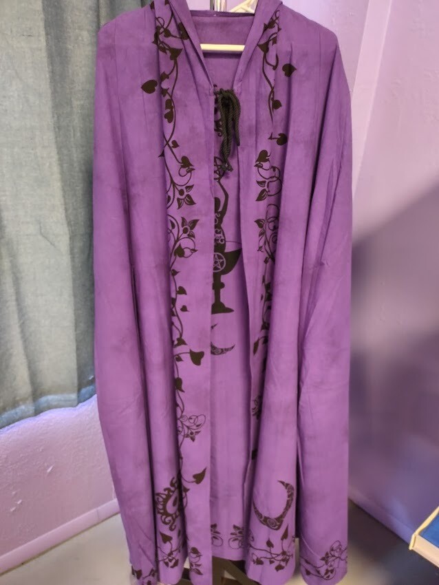 Cotton Cloak/Moon Goddess/Purple