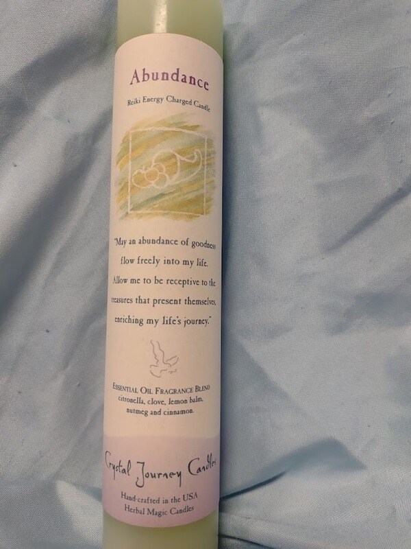 Crystal Journey Candle/Abundance