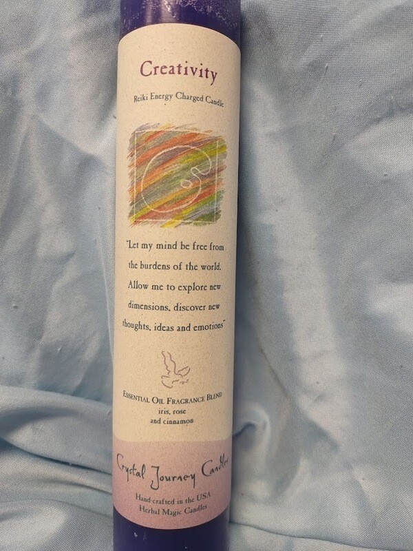 Crystal Journey Candle/Creativity