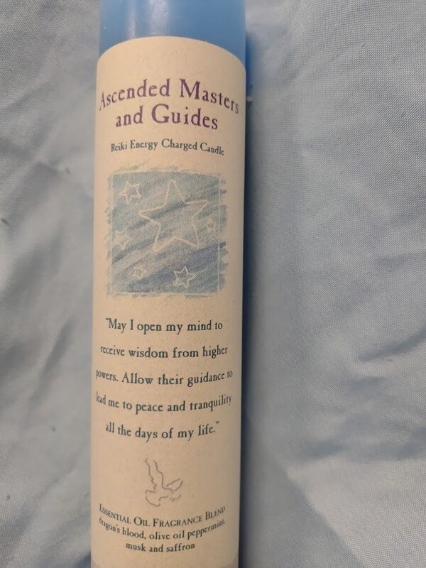 Crystal Journey Candle/Ascended Masters And Guides