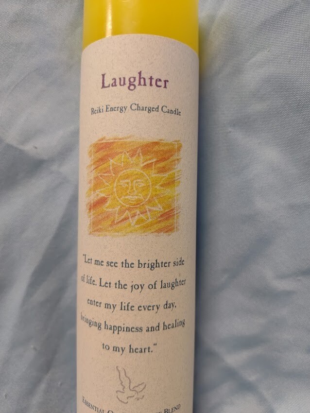 Crystal Journey Candle /Laughter