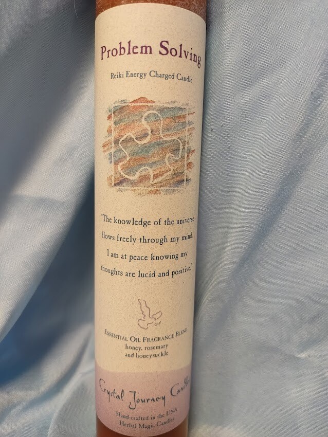 Crystal Journey Candle/Problem Solving