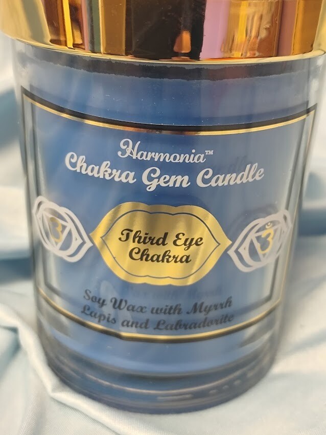 Harmonia Gemstone Candle/Third Eye