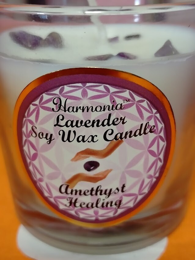 Harmonia Gem Votive/amethyst/lavender