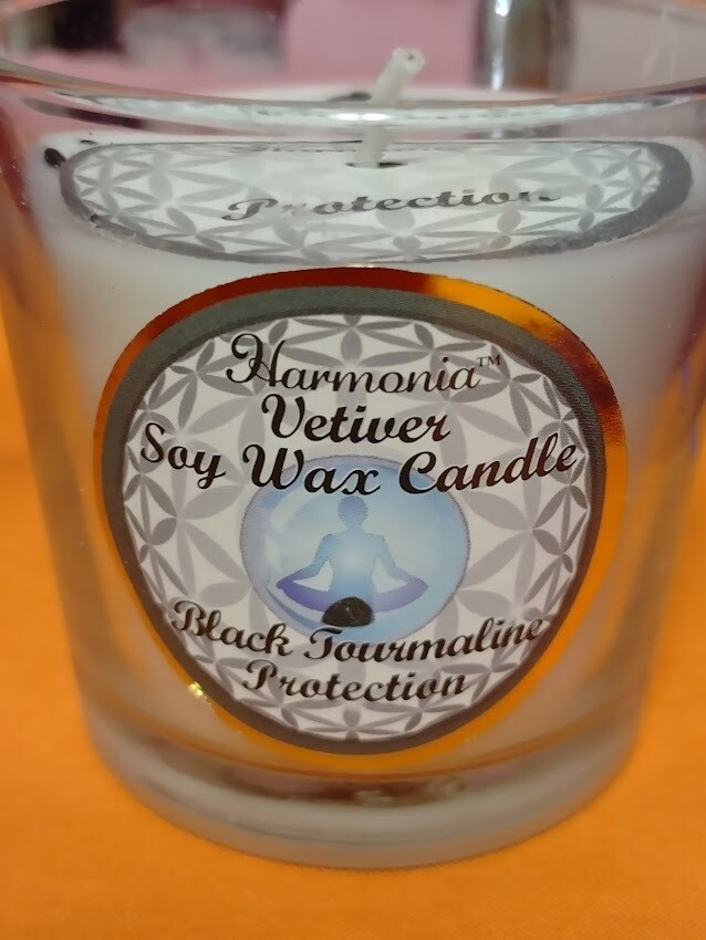 Harmonia Gem Votive/black Tourmaline/protection