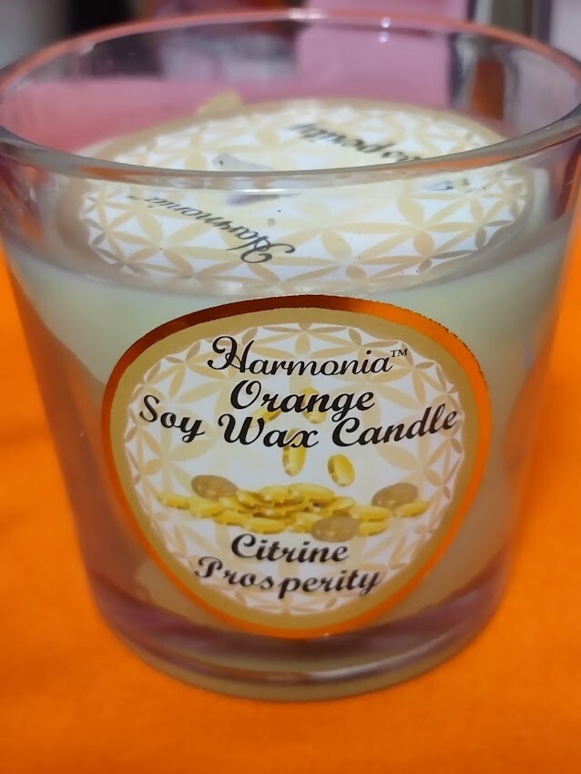 Harmonia Gem Votive/citrine/prosperity