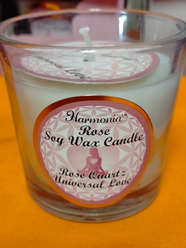 Harmonia Gem Votive Rose Quartz/universal love