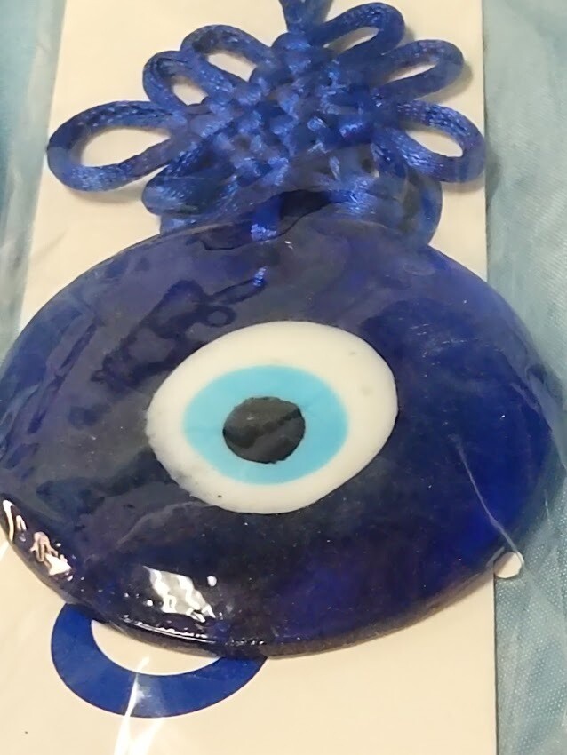 Evil Eye Glass Talisman