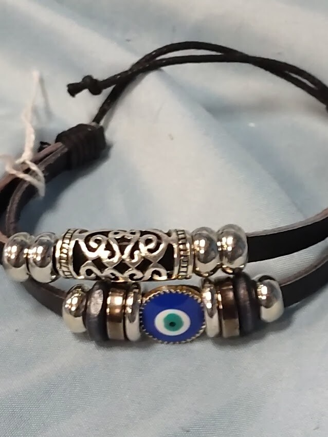 Evil Eye Protection Bracelet w/ Owl