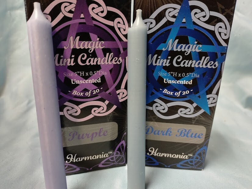 Harmonia Mini Ritual Candle Purple/unscented