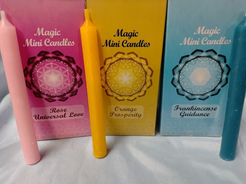 Harmonia Scented Mini Candle/Lite Blue/Frankincense/Guidance